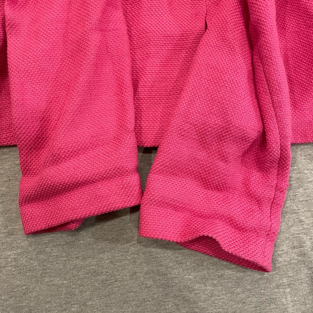 Hot pink Eileen Fisher linen blend blazer - Picture 12 of 14